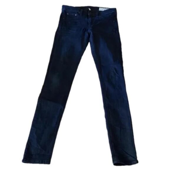 Rag & Bone JEAN Dark Wash Legging Skinny Jeans Women’s Size 28 Made in USA - Picture 2 of 7